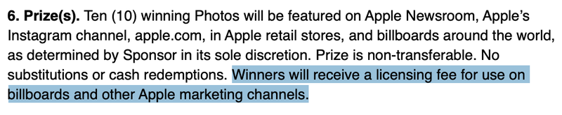 Illustration for article titled Apple Says It Will Pay ‘Shot on iPhone’ Photo Contest Winners After Backlash